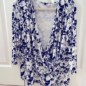 Business casual top from Talbots.